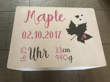 Erinnerungskiste Standard